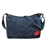 Denim Hobo Bag