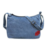 Denim Hobo Bag