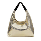 Animal Print Hobo Bag
