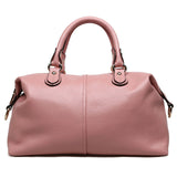 Leather Top Handle Bag