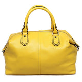 Leather Top Handle Bag