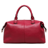 Leather Top Handle Bag