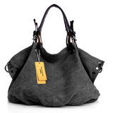 Canvas Hobo Bag