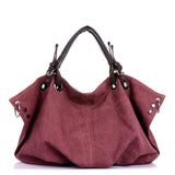 Canvas Top Handle Bag