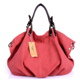Canvas Hobo Bag