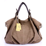 Canvas Top Handle Bag