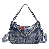 Denim Hobo Bag