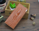 Leather Long - 3D Alligator