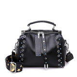 Leather Top Handle Bag