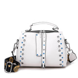 Leather Top Handle Bag