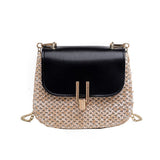Straw Crossbody Bag