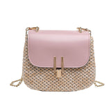 Straw Crossbody Bag