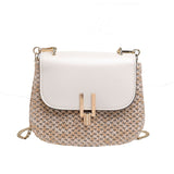 Straw Crossbody Bag