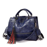 Leather Top Handle Bag